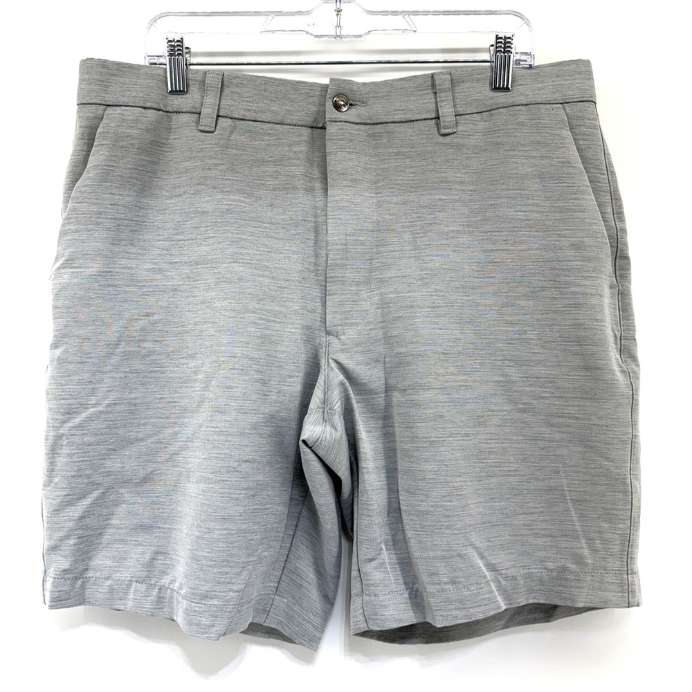 Callaway Opti Dri Golf Shorts Mens 36 Gray Stretch Moisture Wicking Resortwear